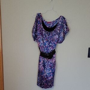 Julie's Closet One Shoulder Multicolor Dress